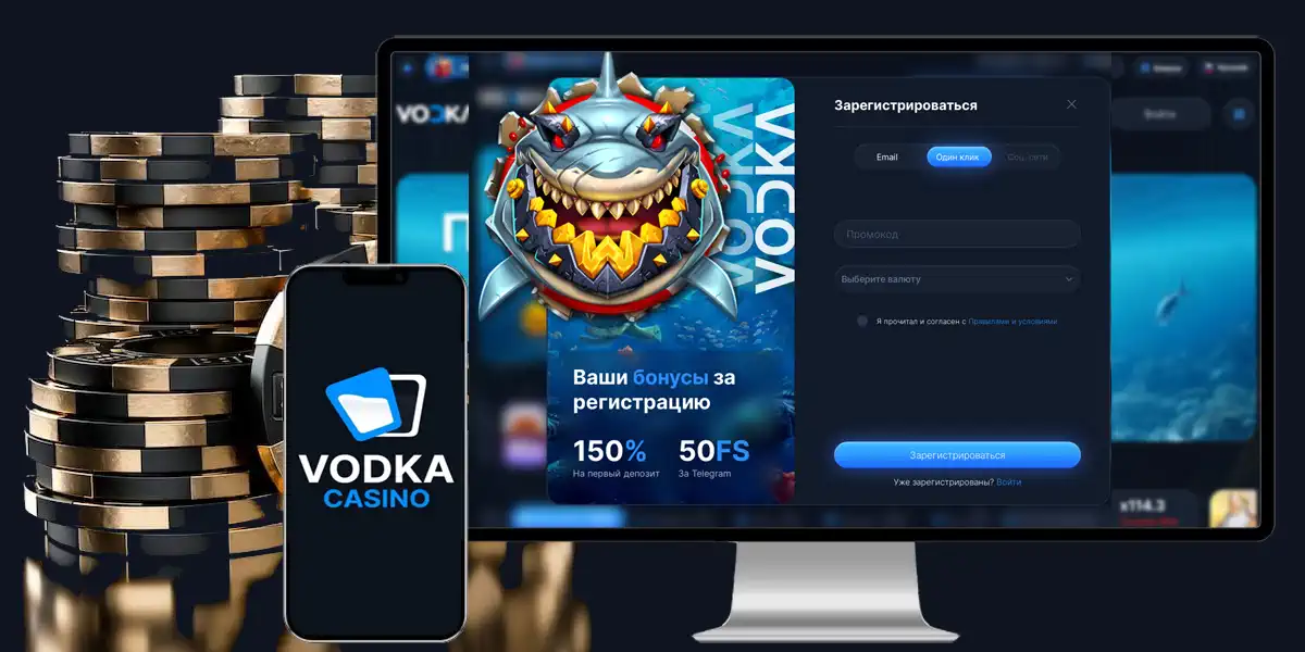 Vodka casino регистрация